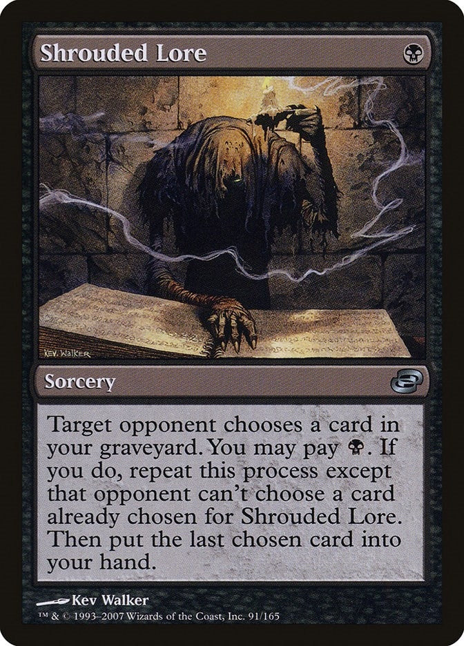 Shrouded Lore (91) [PLC] - MTG Single