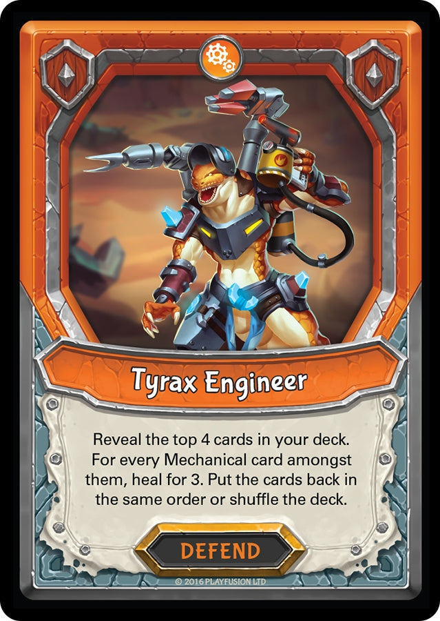 Tyrax Engineer (Claimed) [AWA] - Lightseekers TCG Single