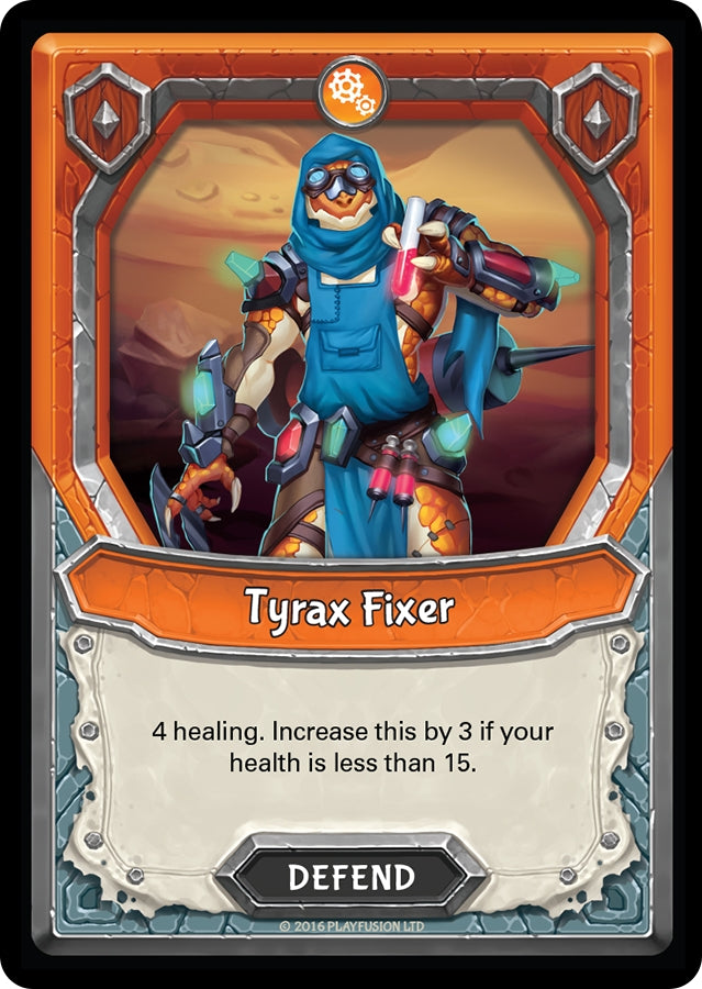 Tyrax Fixer (Unclaimed) [AWA] - Lightseekers TCG Single