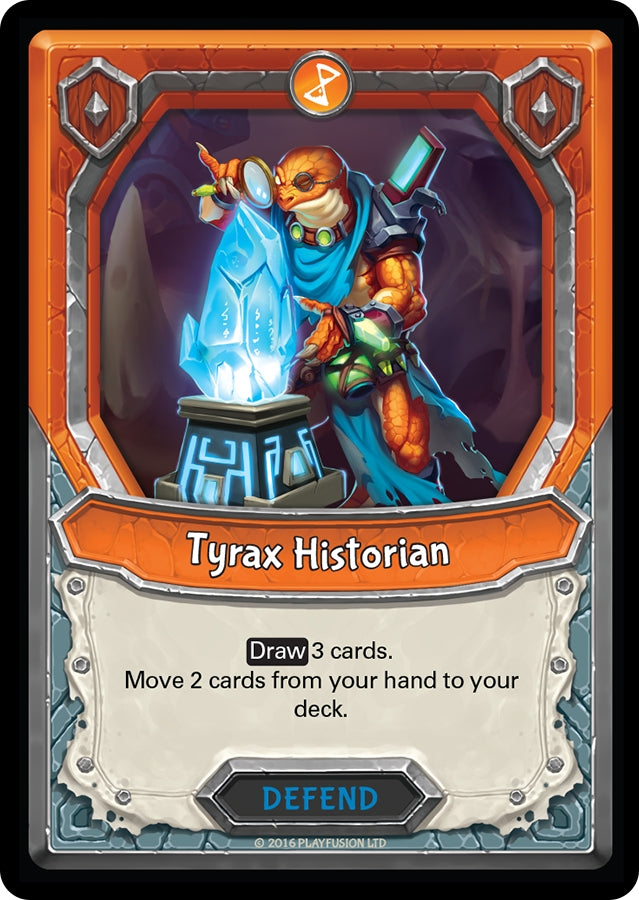 Tyrax Historian (Unclaimed) [AWA] - Lightseekers TCG Single