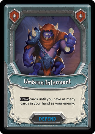 Umbron Informant (Unclaimed) [AWA] - Lightseekers TCG Single