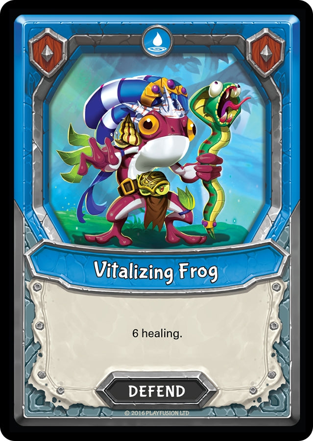 Vitalizing Frog (Claimed) [AWA] - Lightseekers TCG Single