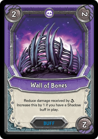 Wall of Bones (Unclaimed) [AWA] - Lightseekers TCG Single