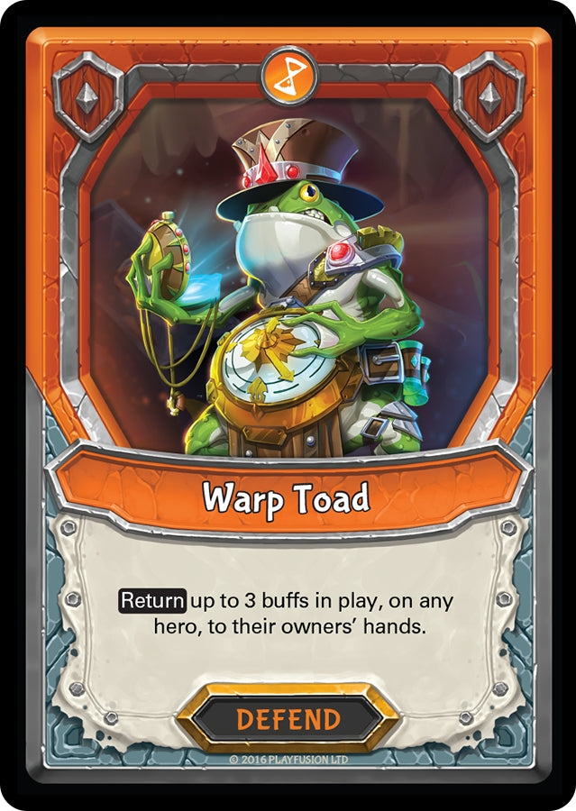 Warp Toad (Claimed) [AWA] - Lightseekers TCG Single