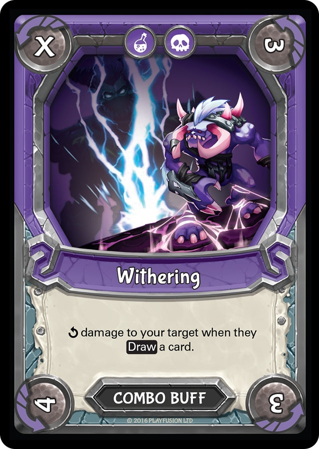 Withering (Unclaimed) [AWA] - Lightseekers TCG Single