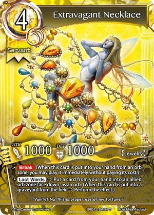 Extravagant Necklace (1124) [BP01] - The Caster Chronicles Single