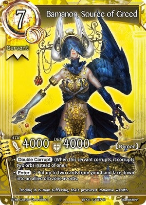 Bamanon Source of Greed (1130) [BP01] - The Caster Chronicles Single