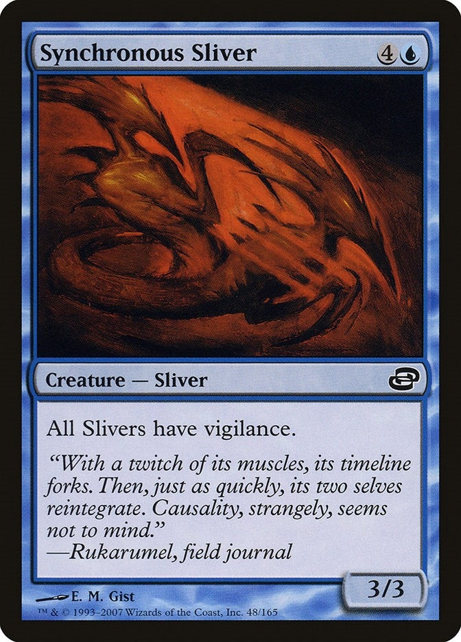 Synchronous Sliver (48) [PLC] - MTG Single