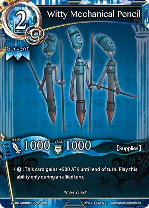 Witty Mechanical Pencil (1146) [BP01] - The Caster Chronicles Single