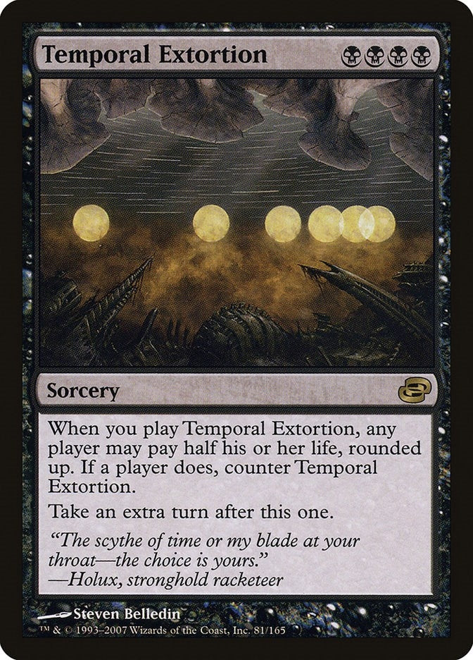 Temporal Extortion (81) [PLC] - MTG Single
