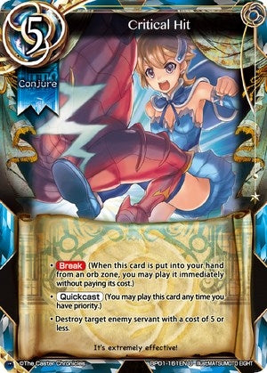 Critical Hit (1161) [BP01] - The Caster Chronicles Single