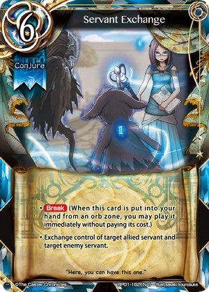Servant Exchange (1162) [BP01] - The Caster Chronicles Single