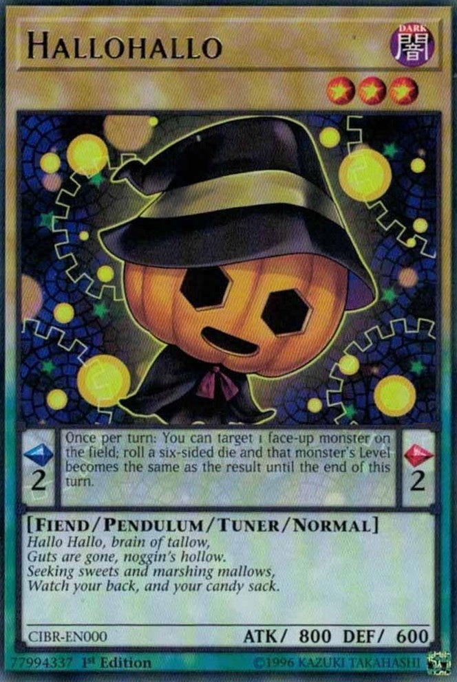 Hallohallo (0) (CIBR) - YuGiOh Single