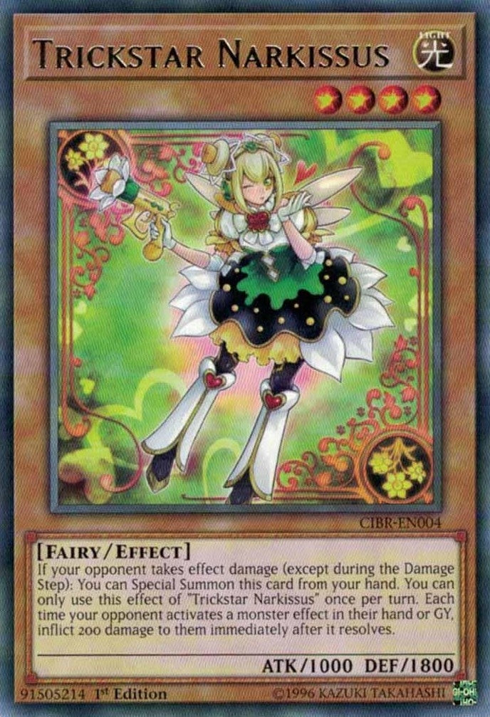 Trickstar Narkissus (4) (CIBR) - YuGiOh Single