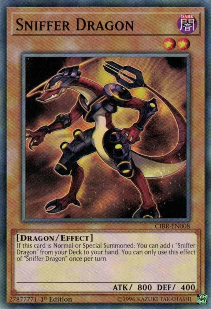 Sniffer Dragon (8) (CIBR) - YuGiOh Single