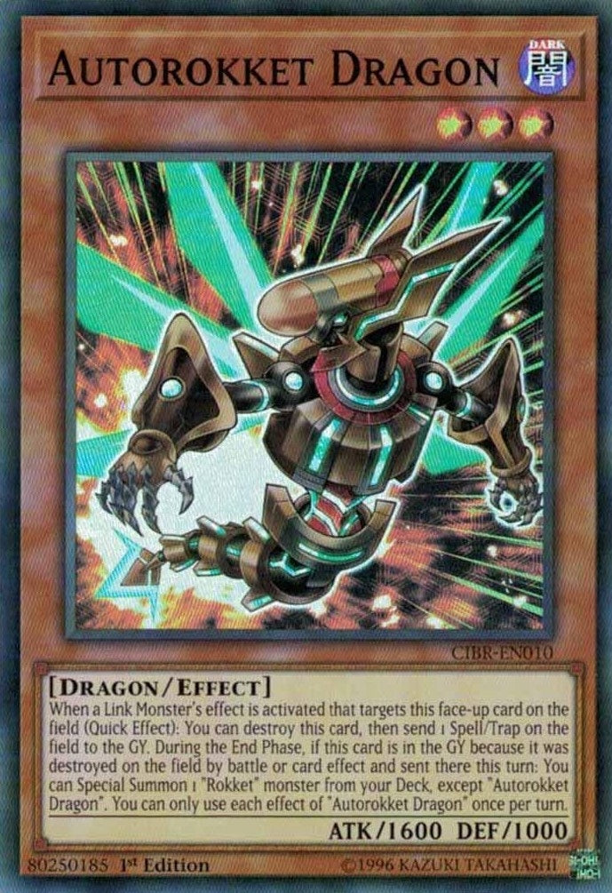 Autorokket Dragon (10) (CIBR) - YuGiOh Single