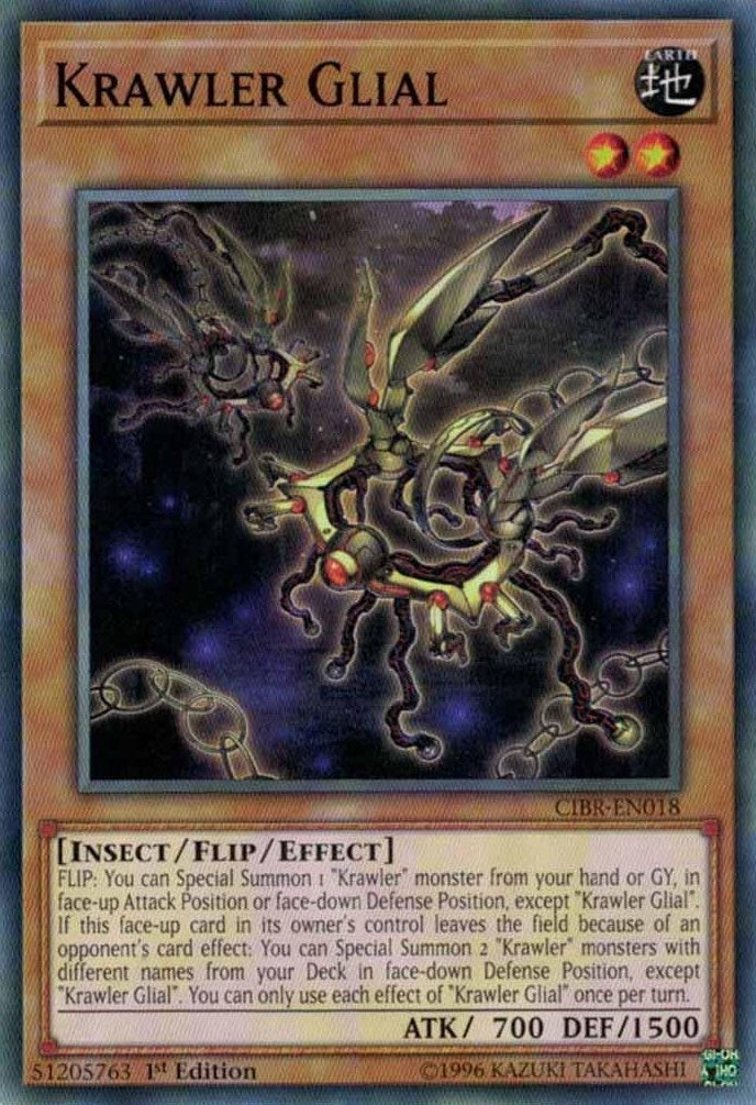 Krawler Glial (18) (CIBR) - YuGiOh Single