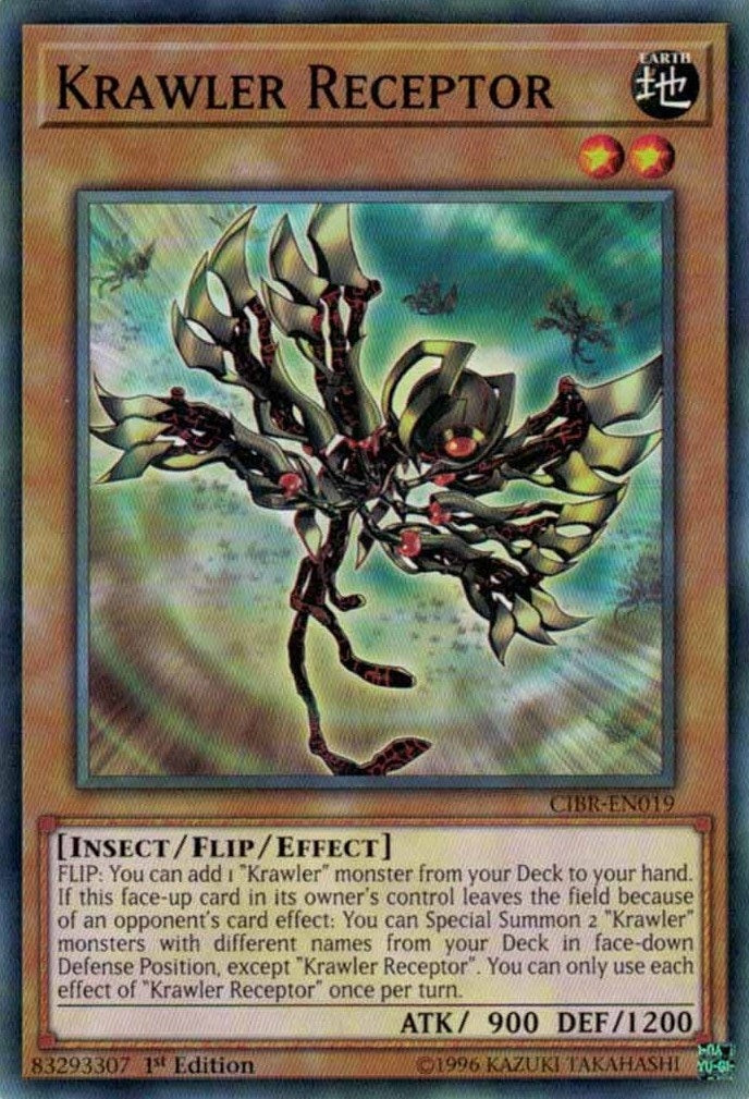 Krawler Receptor (19) (CIBR) - YuGiOh Single