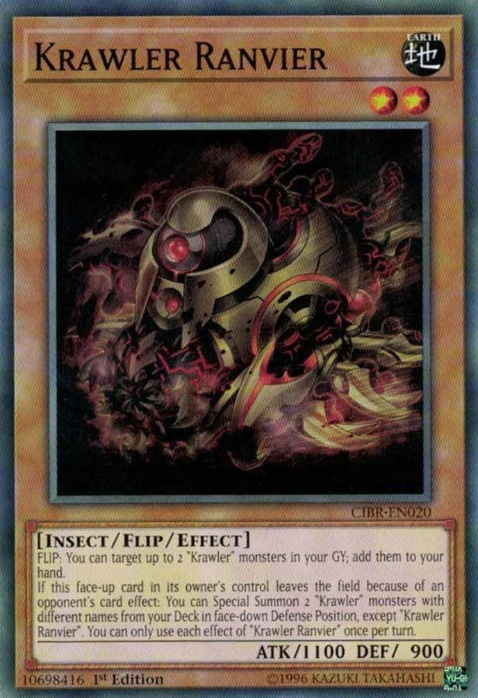 Krawler Ranvier (20) (CIBR) - YuGiOh Single