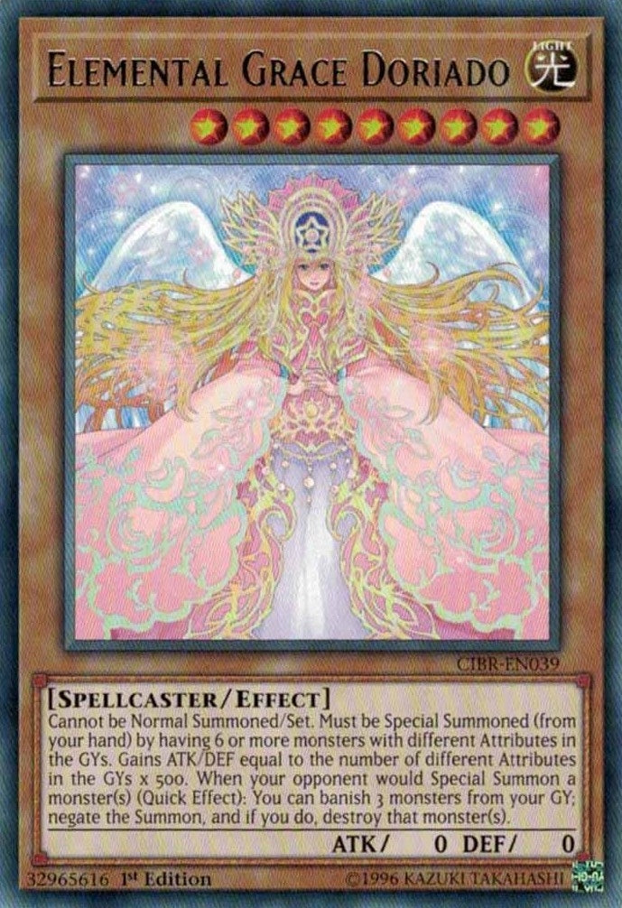 Elemental Grace Doriado (39) (CIBR) - YuGiOh Single
