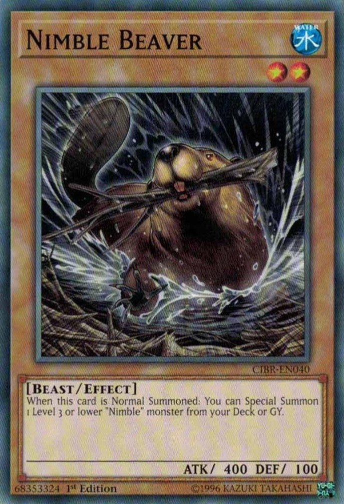 Nimble Beaver (40) (CIBR) - YuGiOh Single