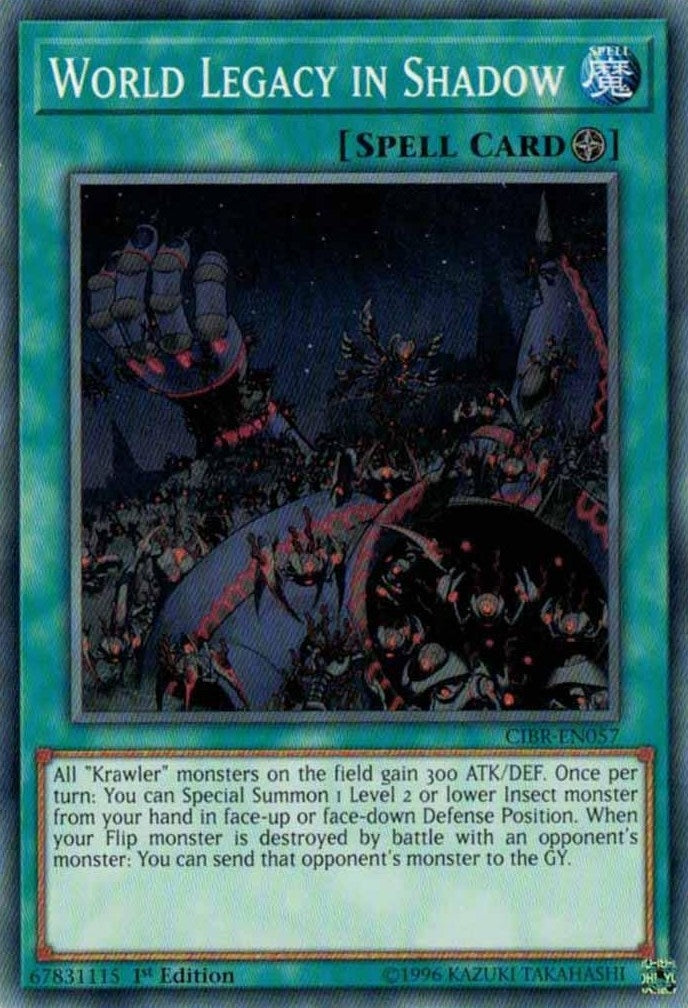 World Legacy in Shadow (57) (CIBR) - YuGiOh Single