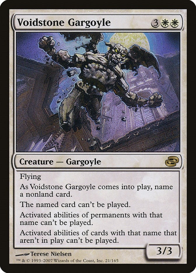 Voidstone Gargoyle (21) [PLC] - MTG Single