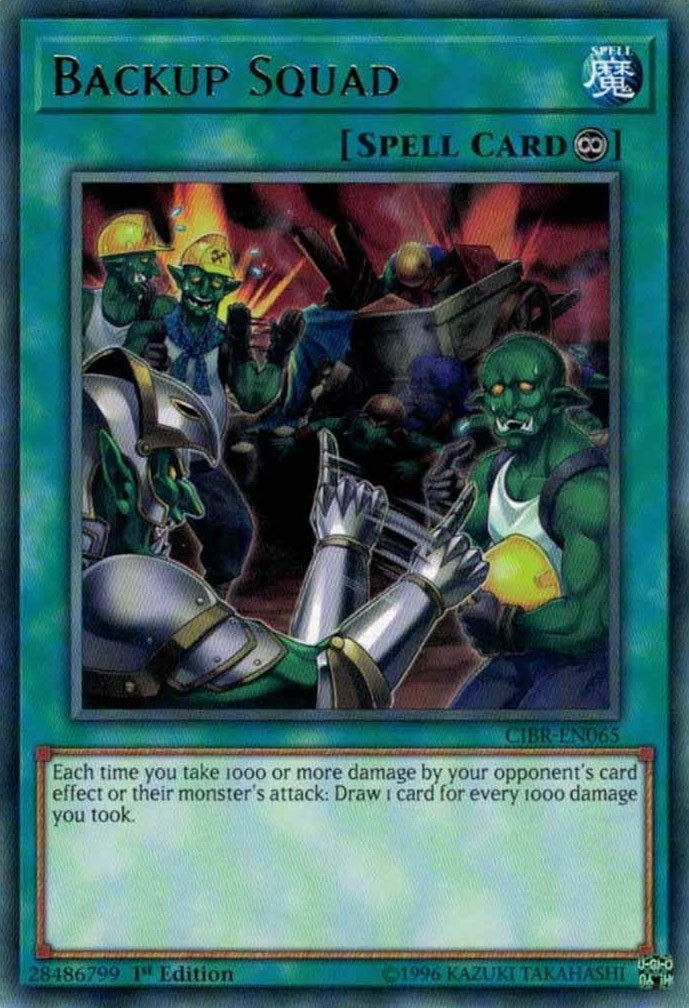 Backup Squad (65) (CIBR) - YuGiOh Single