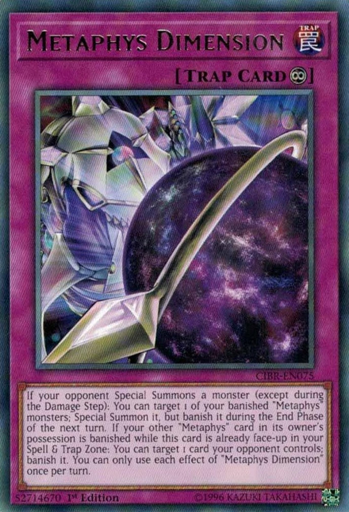 Metaphys Dimension (75) (CIBR) - YuGiOh Single