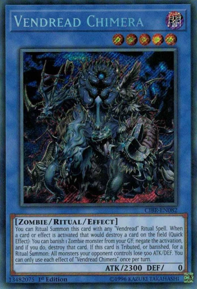Vendread Chimera (82) (CIBR) - YuGiOh Single