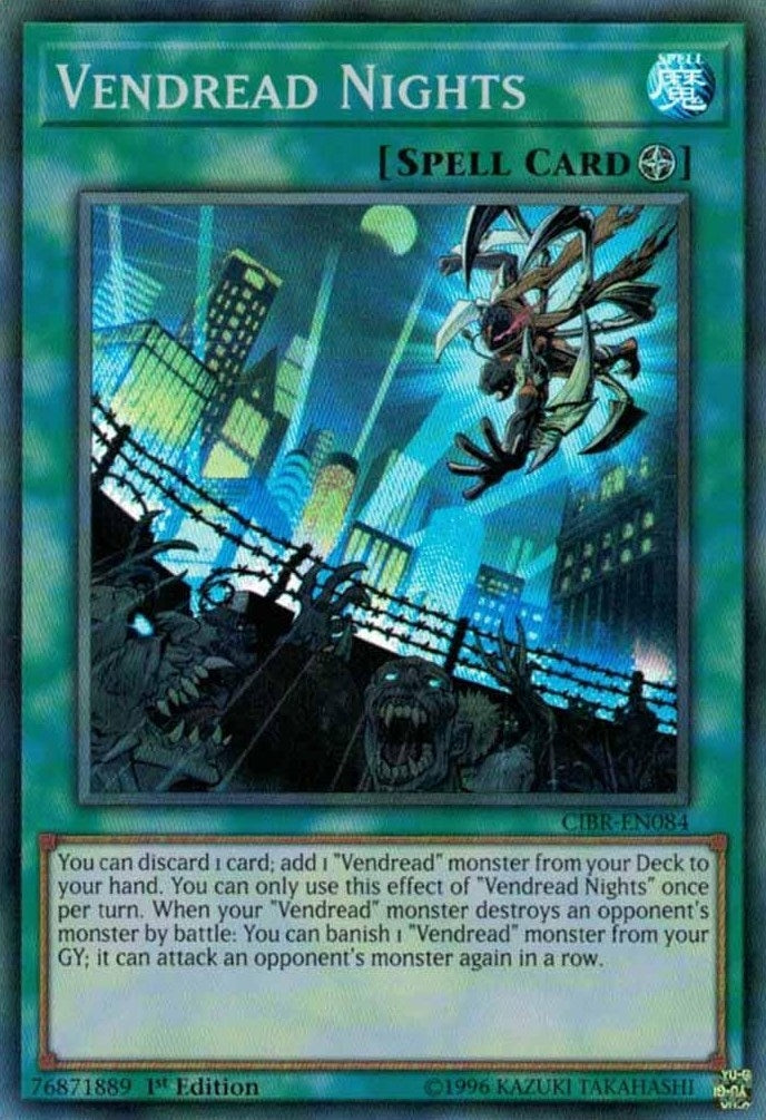 Vendread Nights (84) (CIBR) - YuGiOh Single