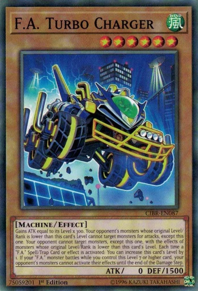 F.A. Turbo Charger (87) (CIBR) - YuGiOh Single