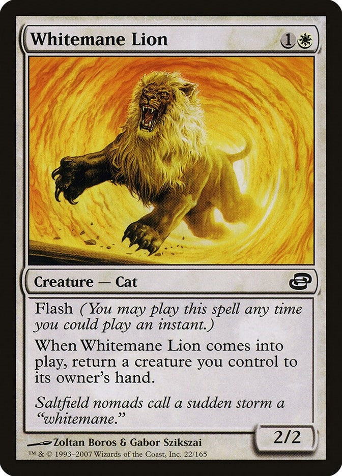 Whitemane Lion (22) [PLC] - MTG Single