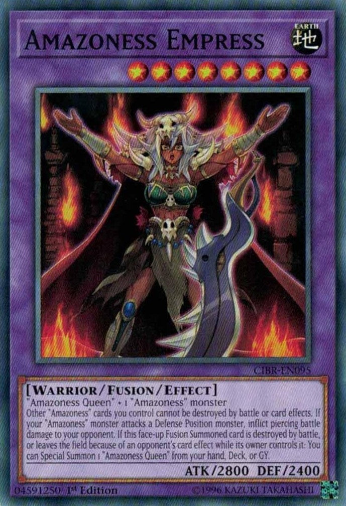 Amazoness Empress (95) (CIBR) - YuGiOh Single