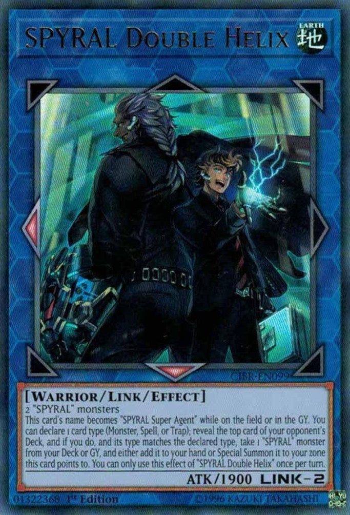 SPYRAL Double Helix (99) (CIBR) - YuGiOh Single