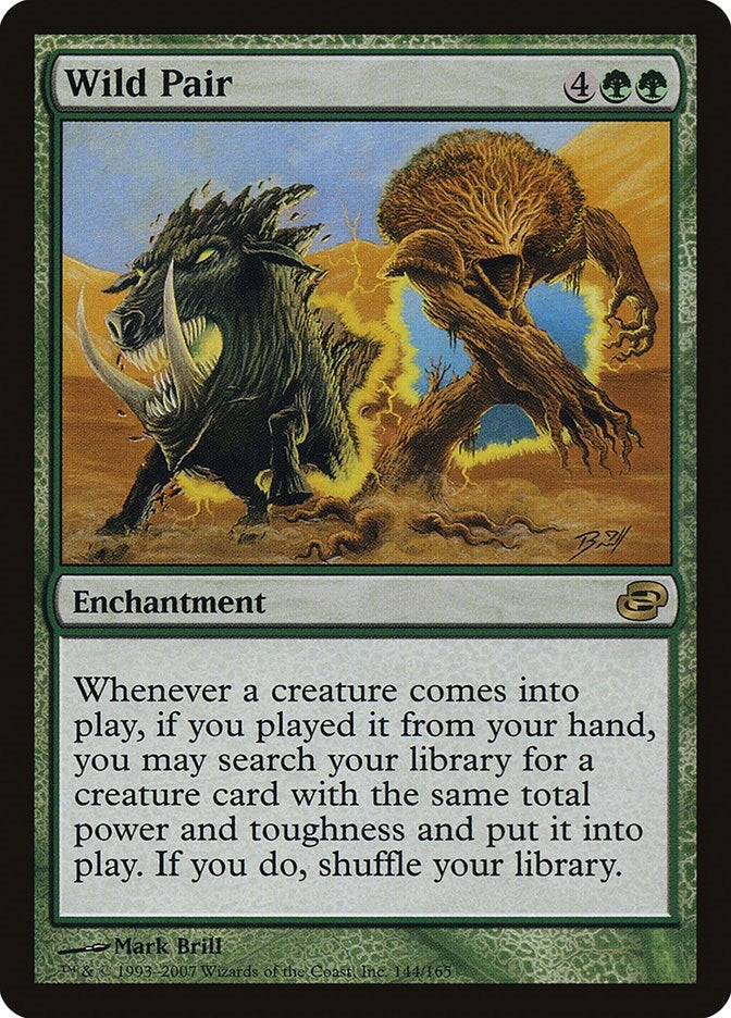 Wild Pair (144) [PLC] - MTG Single