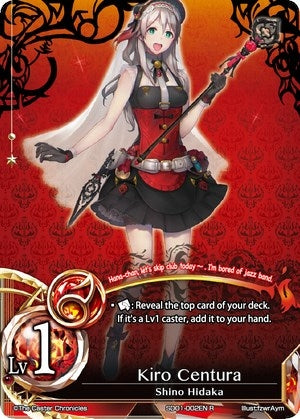 Kiro Centura (1002) [SD01] - The Caster Chronicles Single