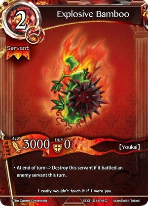Explosive Bamboo (1011) [SD01] - The Caster Chronicles Single