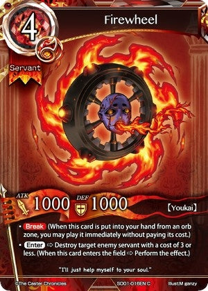 Firewheel (1016) [SD01] - The Caster Chronicles Single