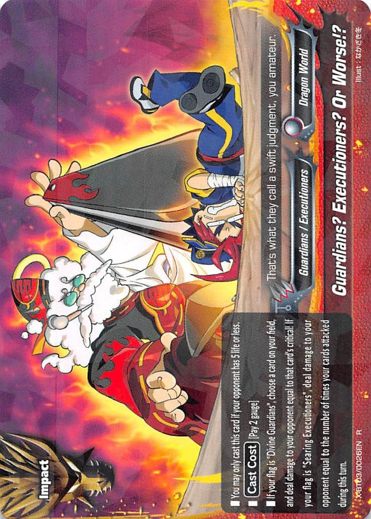 Guardians? Executioners? Or Worse!? (30026) [X-BT03] - Future Card BuddyFight Single