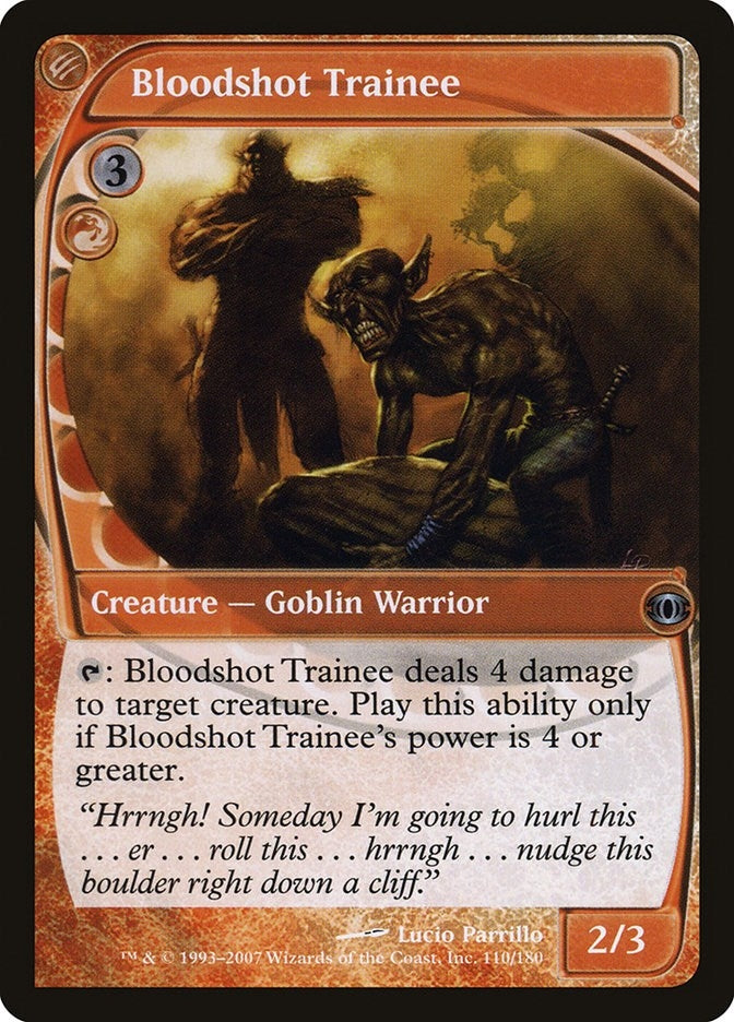 Bloodshot Trainee (110) [FUT] - MTG Single