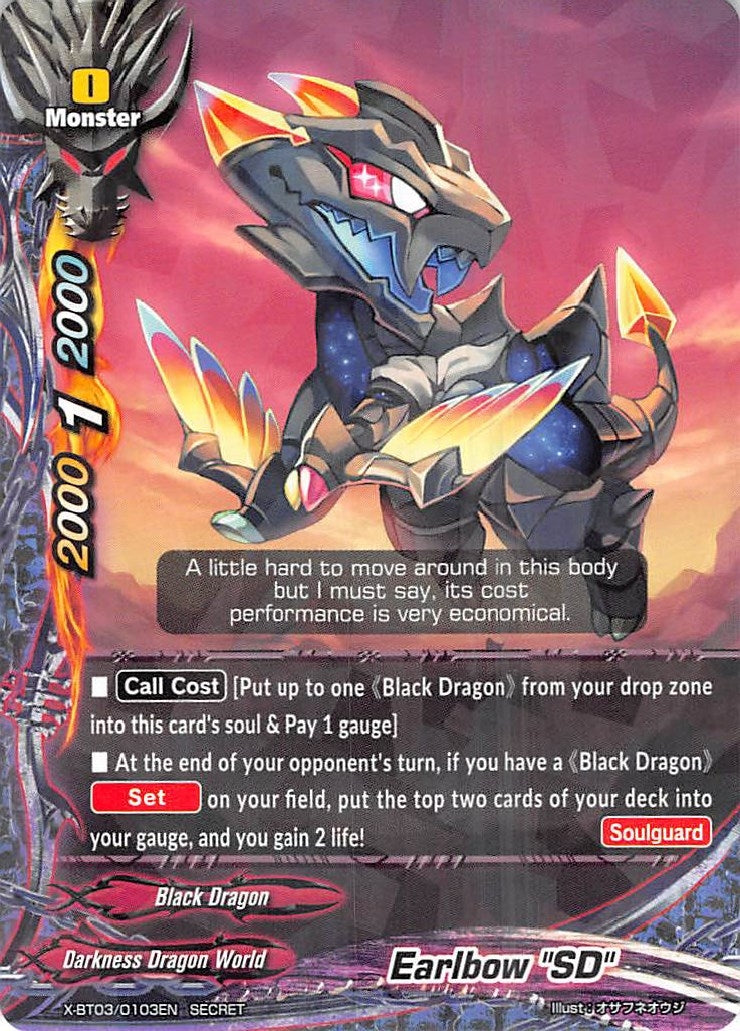 Earlbow ’SD’ (30103) [X-BT03] - Future Card BuddyFight Single