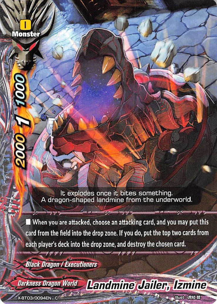 Landmine Jailer Izmine (30094) [X-BT03] - Future Card BuddyFight Single