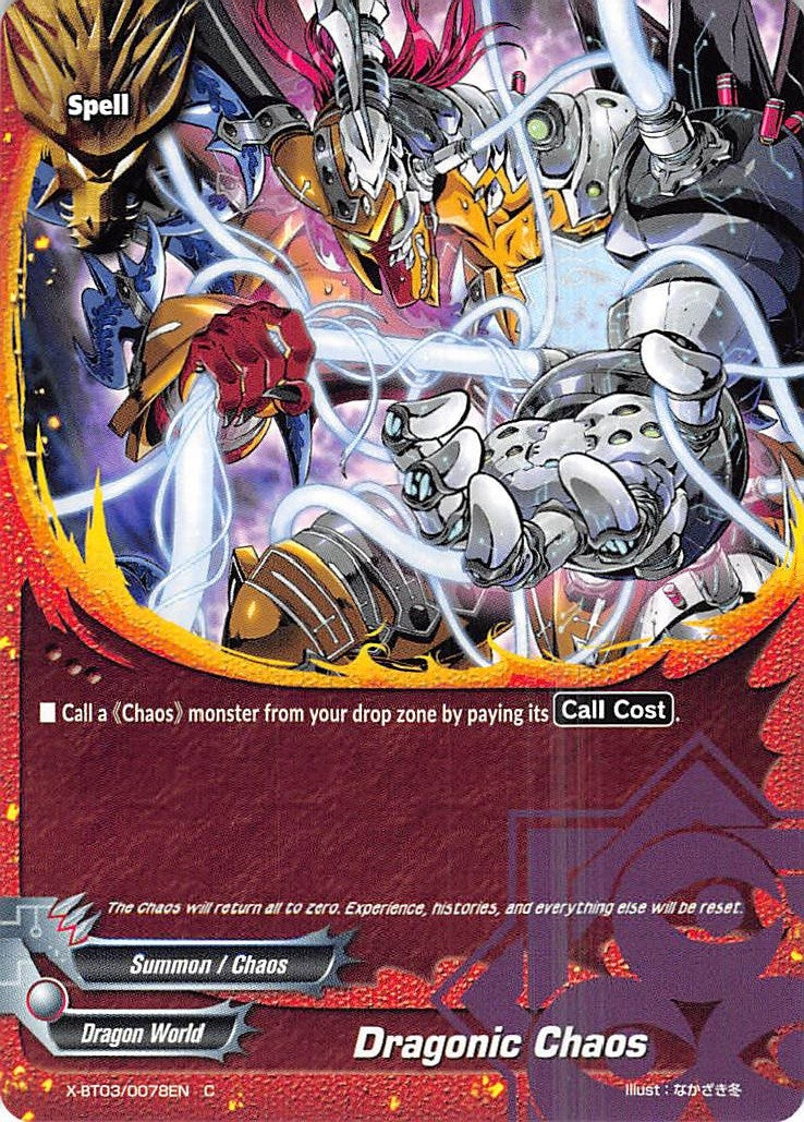 Dragonic Chaos (30078) [X-BT03] - Future Card BuddyFight Single