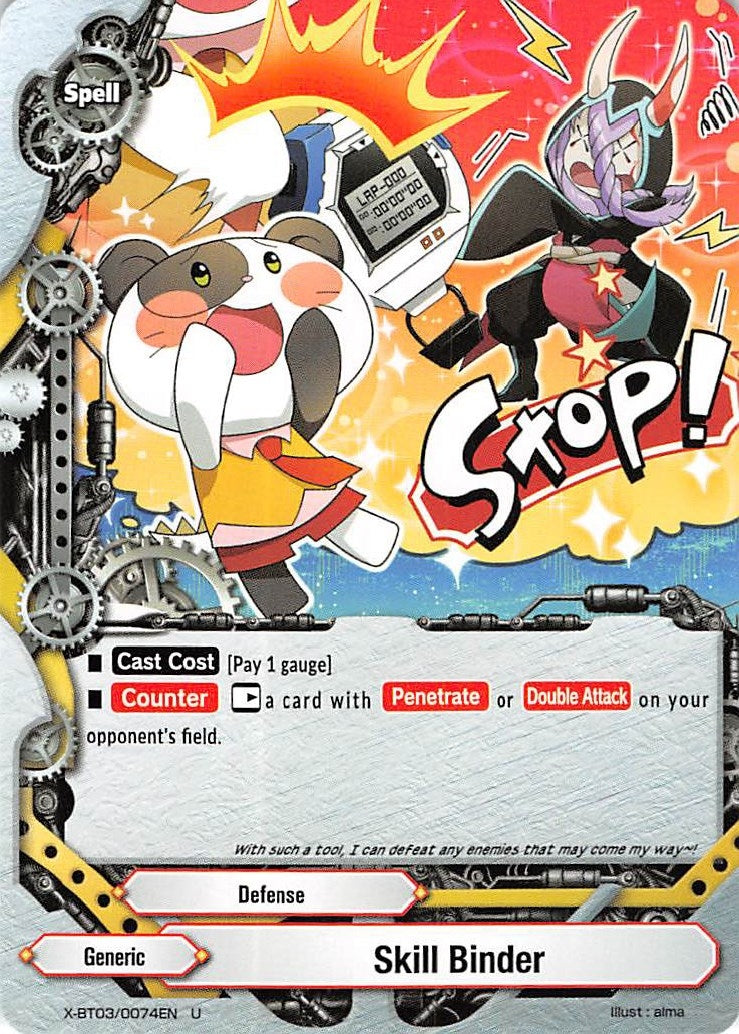 Skill Binder (30074) [X-BT03] - Future Card BuddyFight Single