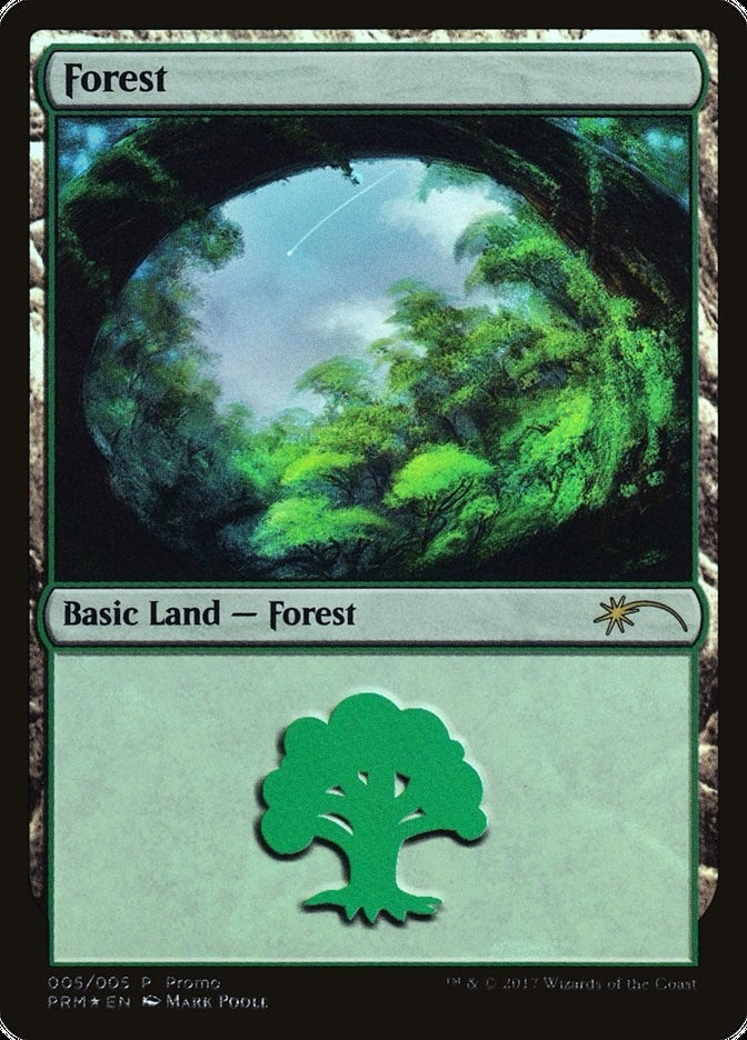 Forest (2017 Gift Pack - Poole) (5) [GBP] - MTG Single