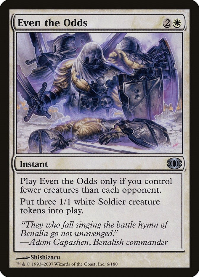 Even the Odds (6) [FUT] - MTG Single