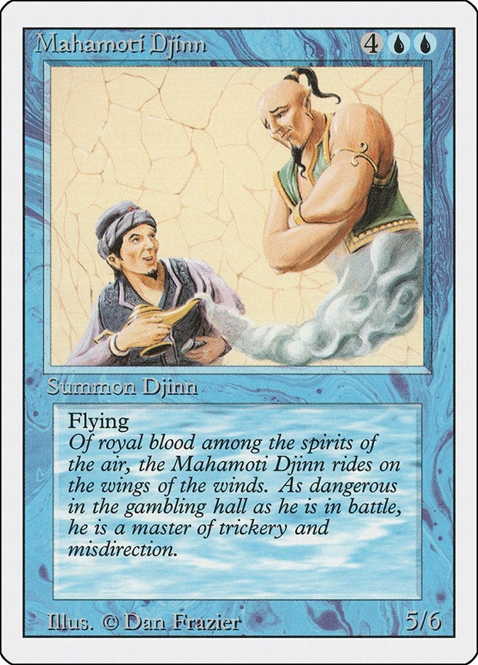 Mahamoti Djinn [3ED] - MTG Single