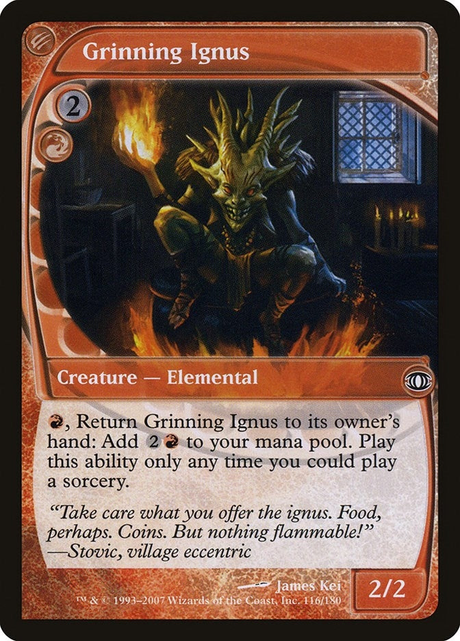 Grinning Ignus (116) [FUT] - MTG Single
