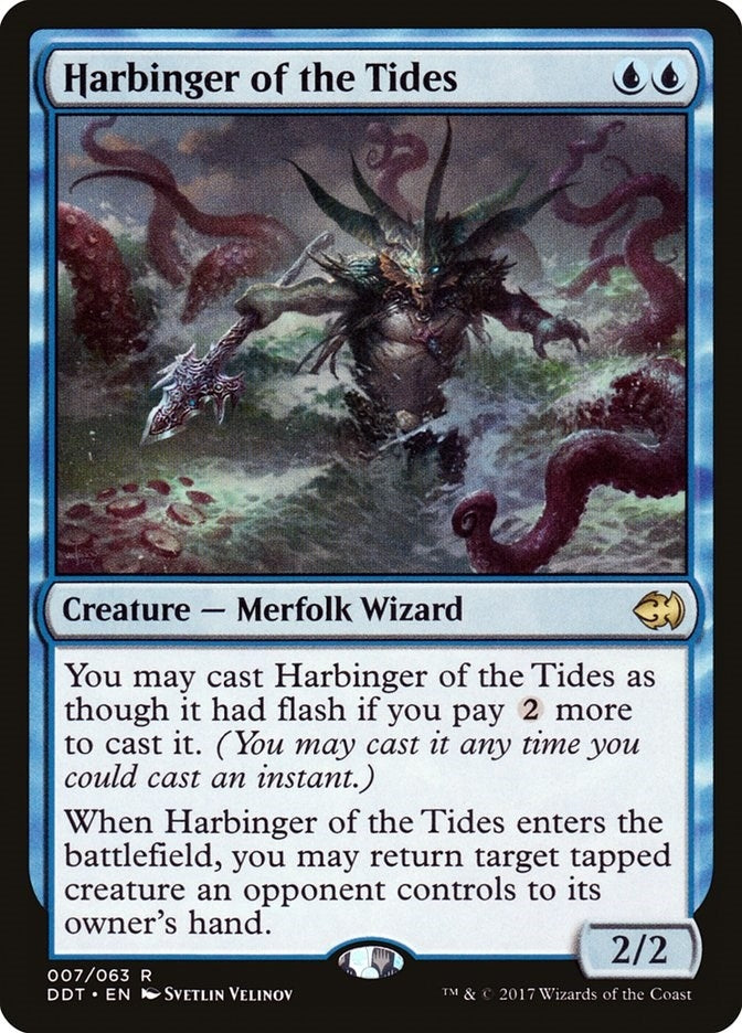 Harbinger of the Tides (7) [DDT] - MTG Single